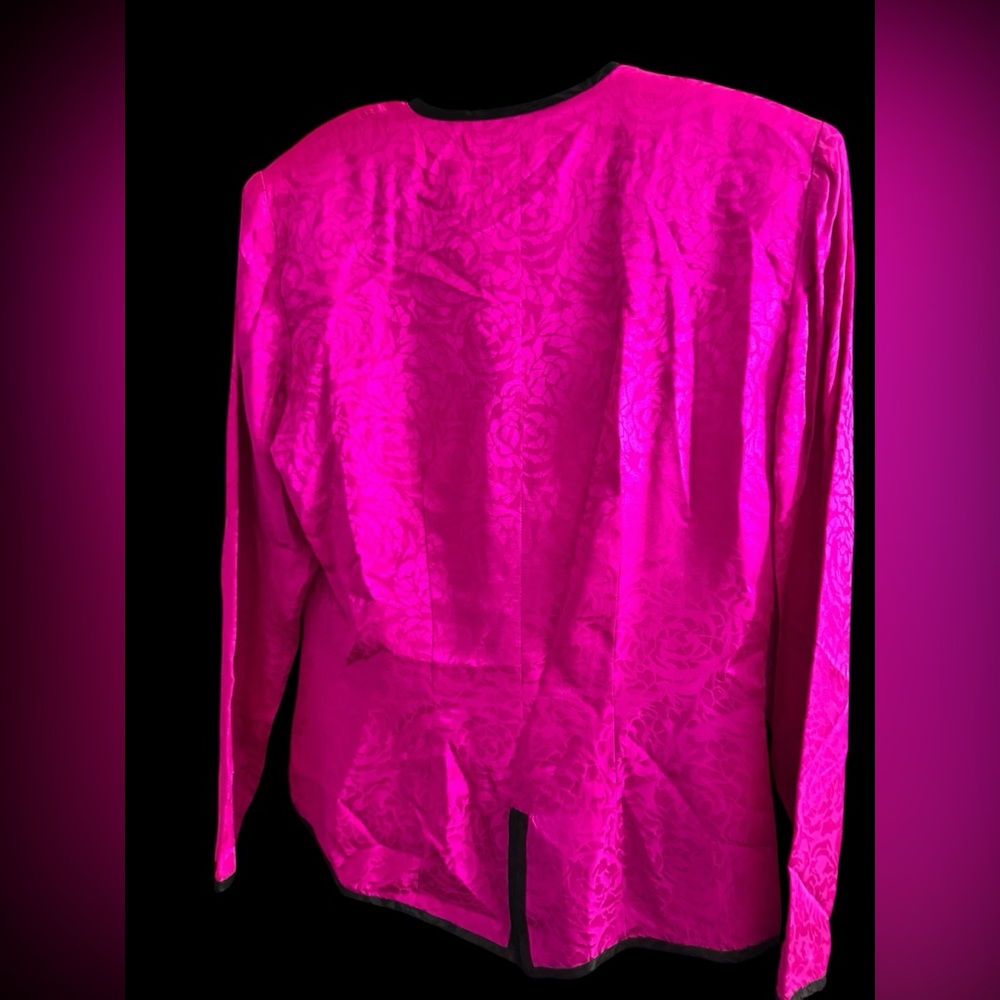 Pink Silk Jacket - Picture 2 of 5